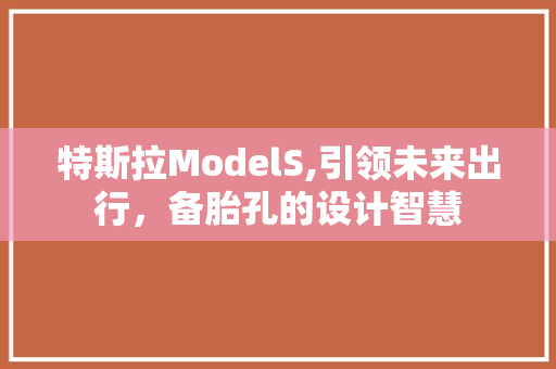 特斯拉ModelS,引领未来出行，备胎孔的设计智慧